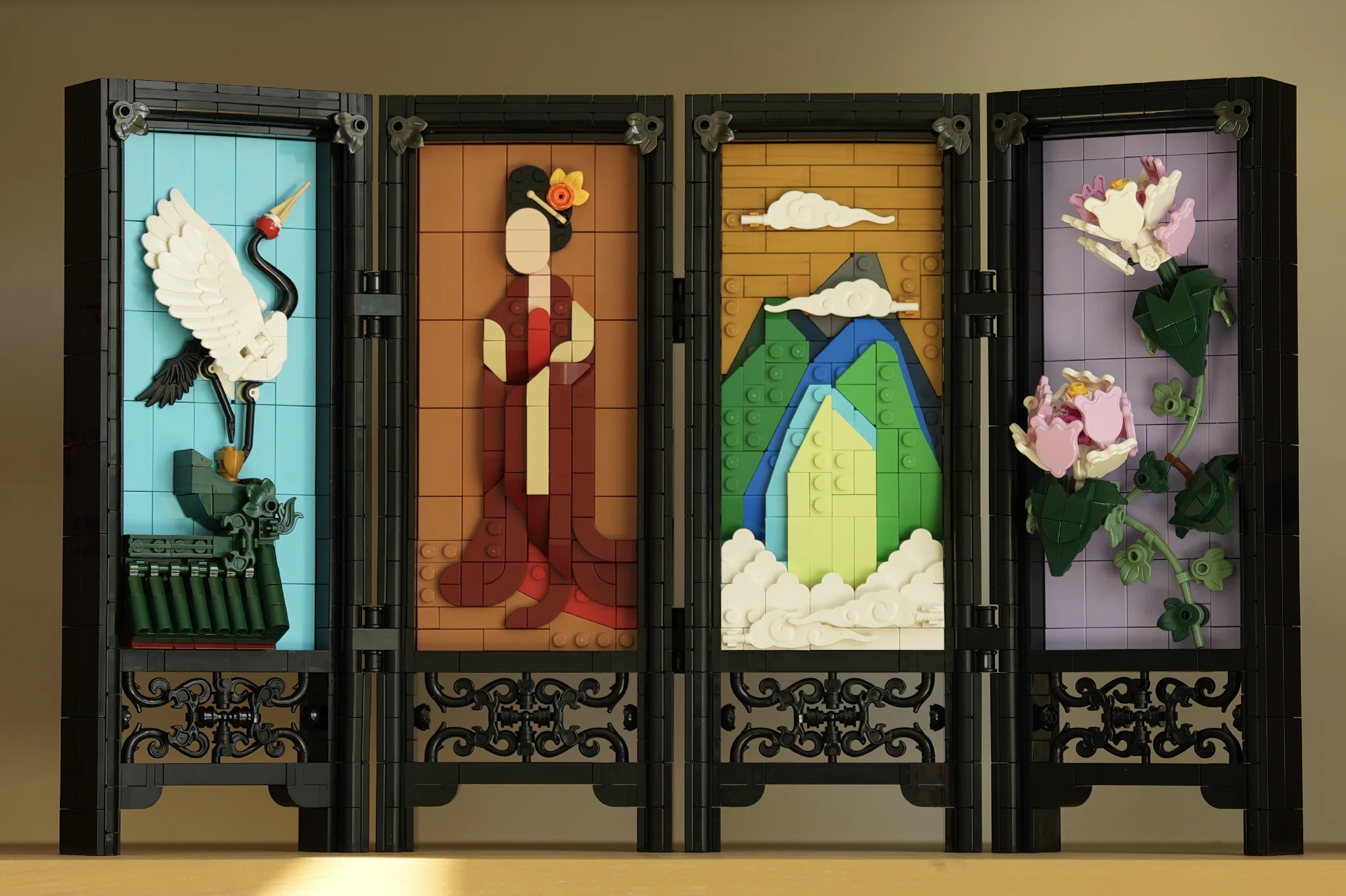 Chinese Folding Screen (屏风) by Larry Pan (larryland_1)
